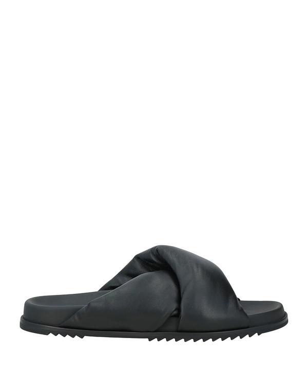 リックオウエンス メンズ シューズ サンダル RICK OWENS Black ブラック|ReVida 店