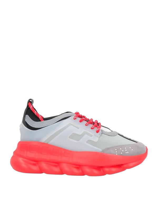 ヴェルサーチ メンズ シューズ スニーカー VERSACE Light Gray グレー|ReVida 店