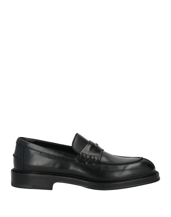 フェラガモ メンズ シューズ スリッポン・ローファー モカシン FERRAGAMO Black 黒いこと