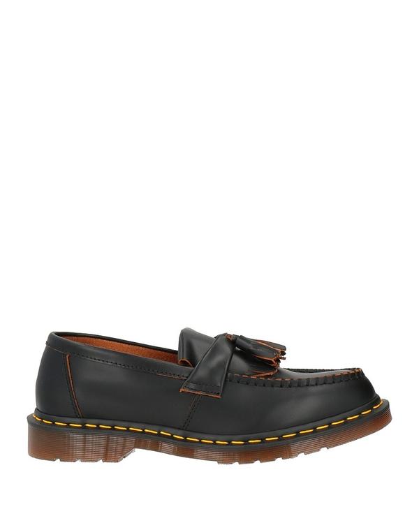 お医者さんマーチン メンズ シューズ スリッポン・ローファー モカシン DR. MARTENS Black 黒いこと