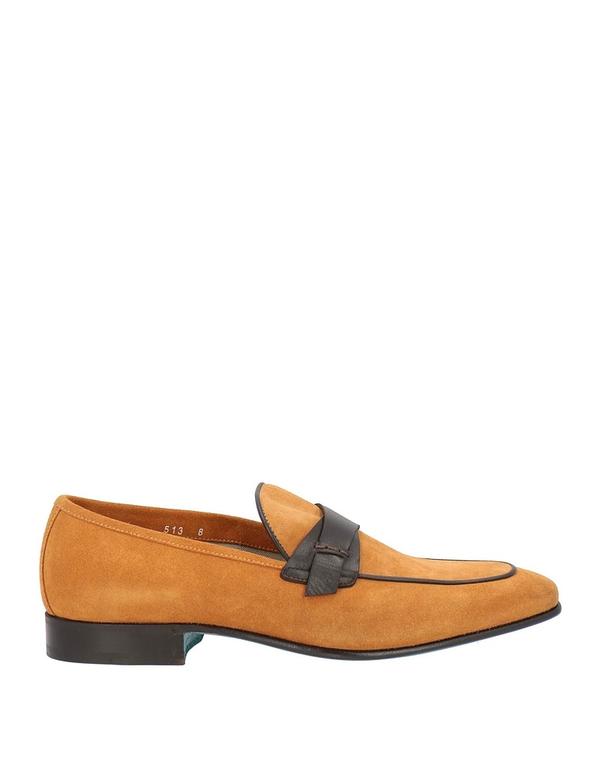 ストール・マンテラッシ メンズ シューズ スリッポン・ローファー モカシン SUTOR MANTELLASSI Camel 駱駝