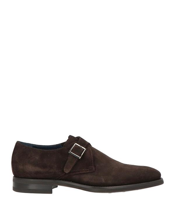 ストール・マンテラッシ メンズ シューズ スリッポン・ローファー モカシン SUTOR MANTELLASSI Dark Brown 赤銅色
