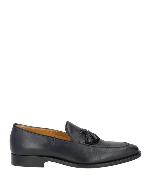 ストール・マンテラッシ メンズ シューズ スリッポン・ローファー モカシン SUTOR MANTELLASSI Midnight Blue 青碧