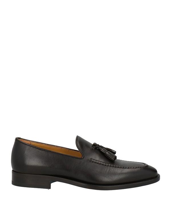 ストール・マンテラッシ メンズ シューズ スリッポン・ローファー モカシン SUTOR MANTELLASSI Dark Brown 赤銅色