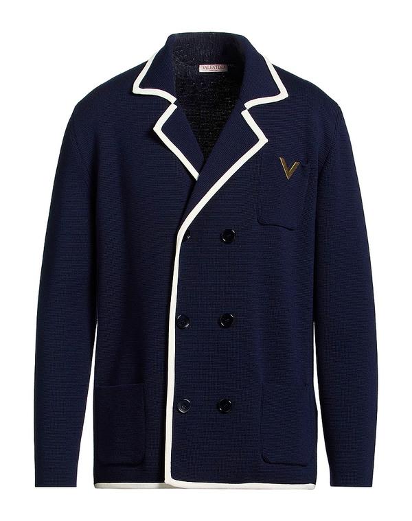 ヴァレンティノ メンズ アウター 上衣・上衣 VALENTINO GARAVANI Midnight Blue 青色