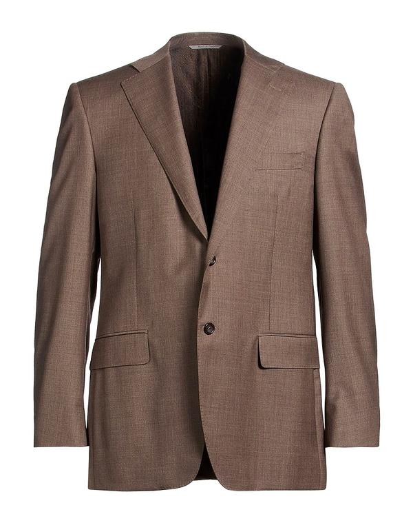 カナーリ メンズ アウター 上衣・上衣 テーラードジャケット CANALI Taupe トープ コート・ジャケット-メンズファッション