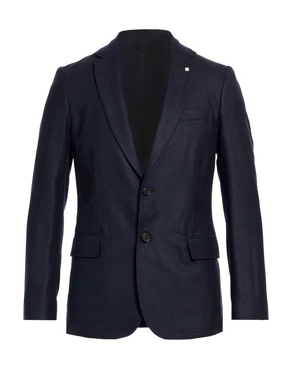 ガント メンズ アウター 上衣・上衣 テーラードジャケット GANT Navy 米国海軍