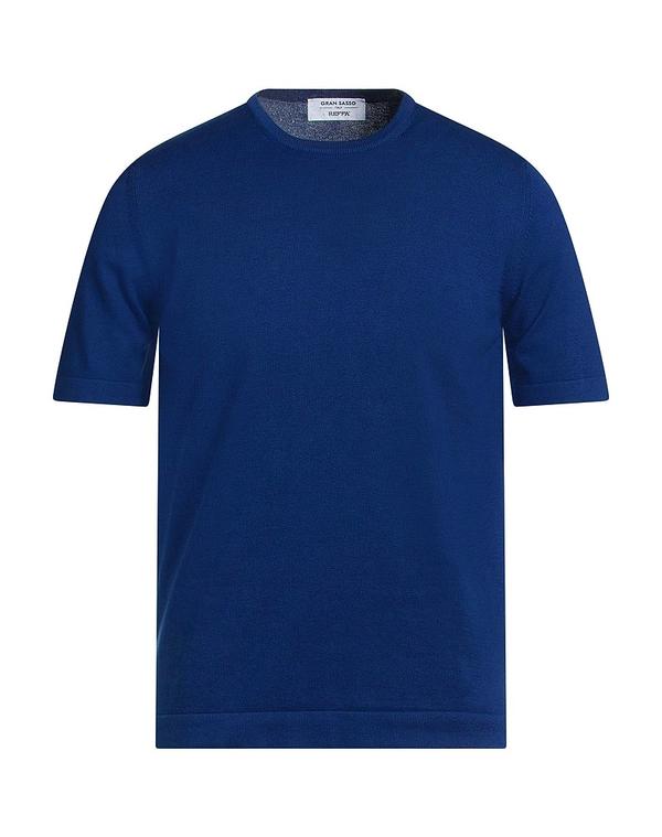 グランサッソ メンズ トップス シャツ プルオーバー GRAN SASSO Blue ブルー