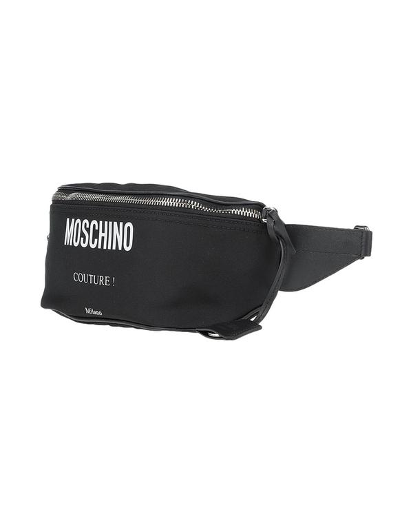 モスキーノ メンズ 御徒面子 酉の方角合切袋 MOSCHINO Black 黒いこと