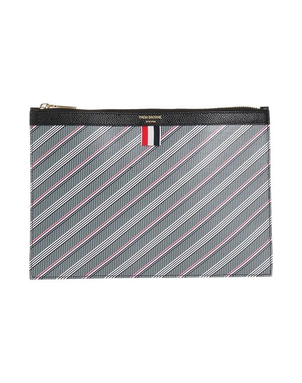 トム赤銅色 メンズ 御徒面子 THOM BROWNE Gray 薄墨色