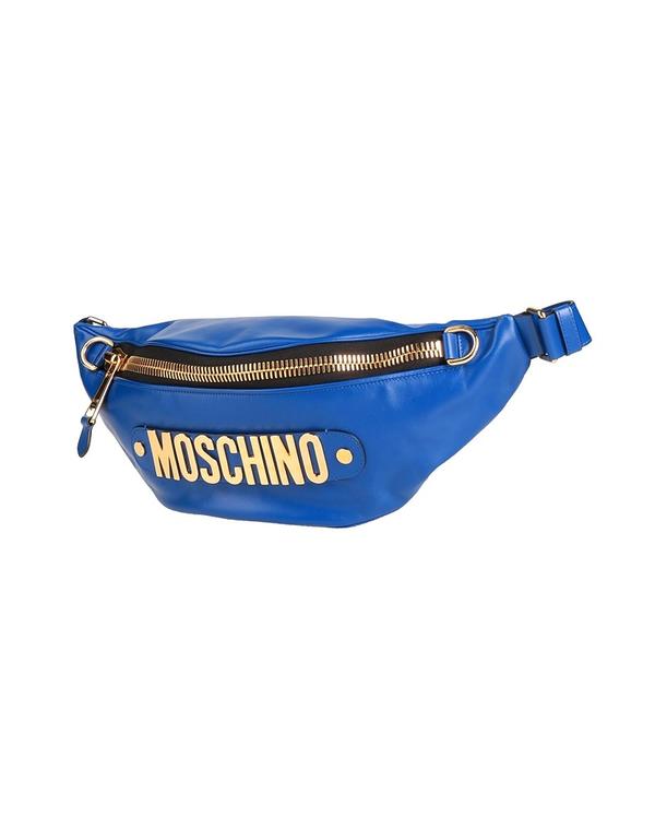 モスキーノ メンズ 御徒面子 酉の方角合切袋 MOSCHINO Bright Blue 青色 バッグ・小物・ブランド雑貨-ショルダーバッグ・メッセンジャーバッグ