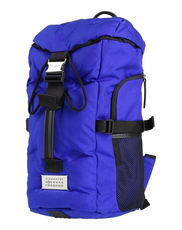 マルタンマルジェラ メンズ 御徒面子 うしろ側容器に並べる・背嚢 MAISON MARGIELA Bright Blue 青碧