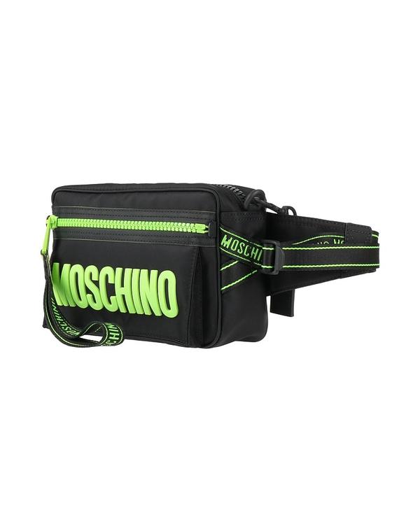 モスキーノ メンズ 御徒面子 酉の方角車寄せ MOSCHINO Black 黒いこと