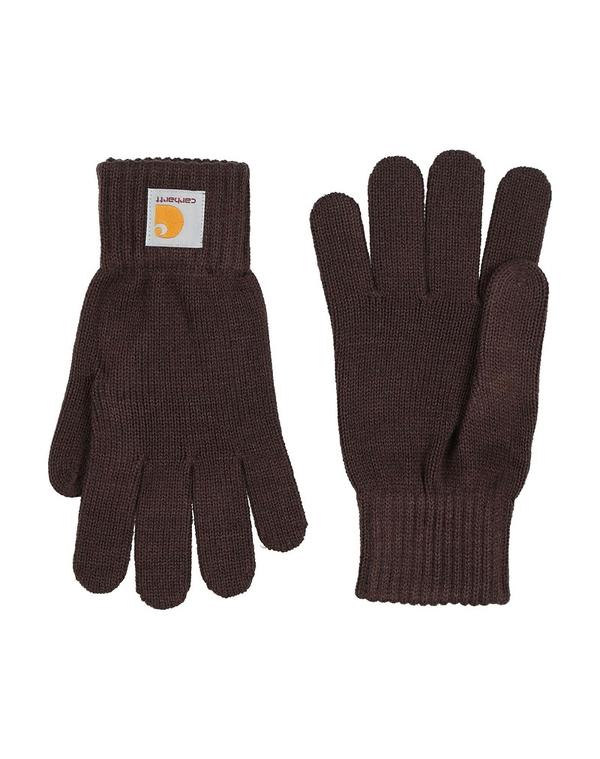 鉄道車両ハート型 メンズ 付属物 グローブ CARHARTT Dark Brown 赤銅色