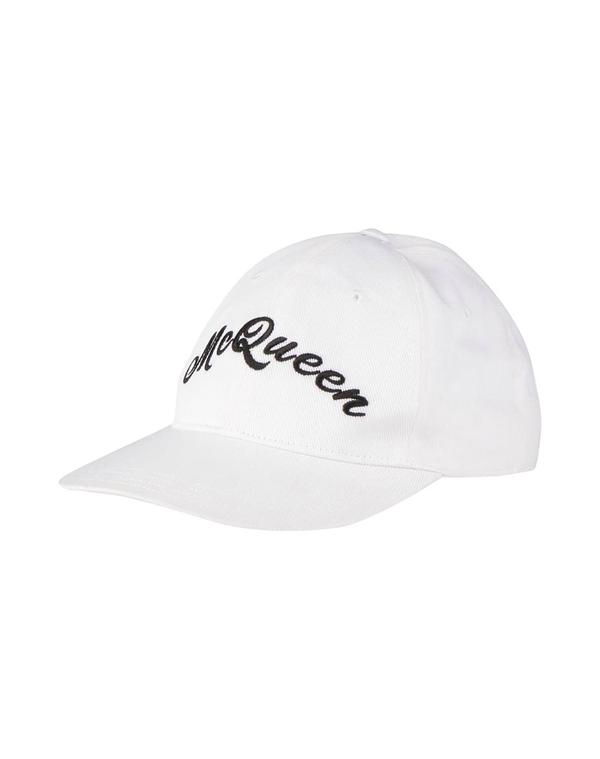 マックイーン メンズ 付属品 かぶり笠 MCQUEEN White 白いこと