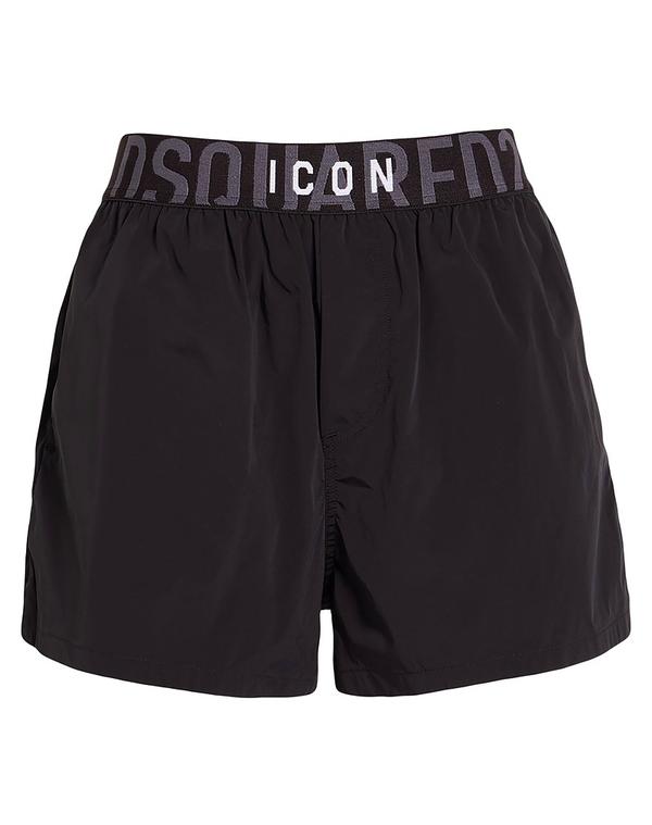 ディースクエアード メンズ 水泳着 二分の一ズボン下・さる股引き DSQUARED2 ( ) Black 黒いこと
