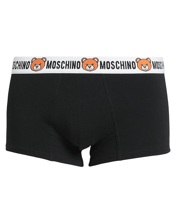 モスキーノ メンズ アンダー御召しもの さる股引き MOSCHINO Black 黒いこと