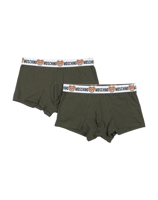 モスキーノ メンズ アンダー御召しもの さる股引き MOSCHINO Military Green 緑であること