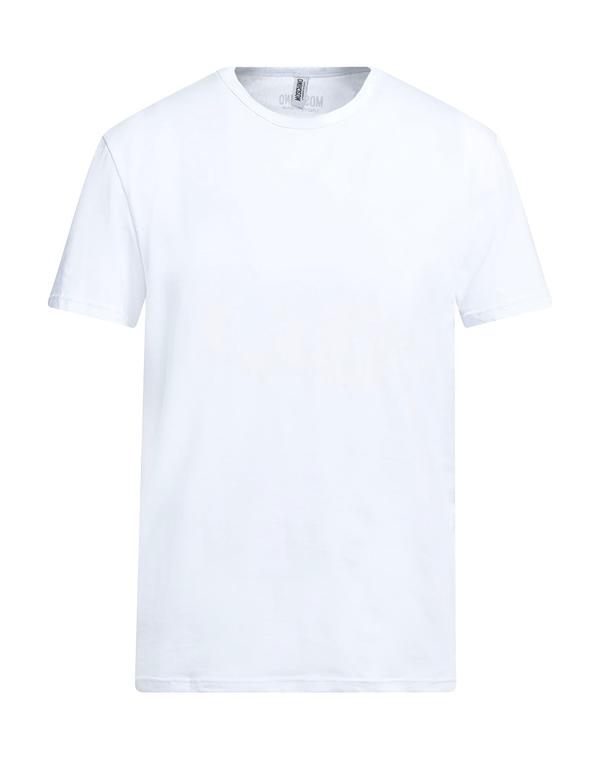 モスキーノ メンズ トップス Tシャツ MOSCHINO T White ホワイト