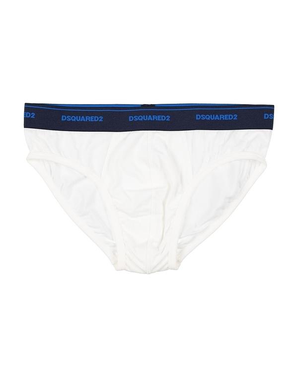 ディースクエアード メンズ アンダー御召しもの ブリーフズボン下 さる股引き DSQUARED2 White 白いこと
