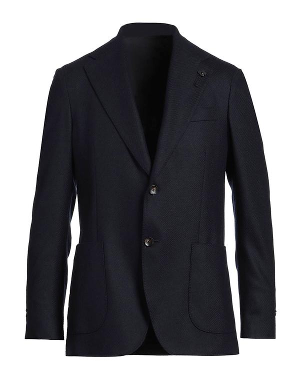 ラルディーニ メンズ アウター ジャケット・ブルゾン LARDINI Midnight Blue ブルー｜ReVida 店