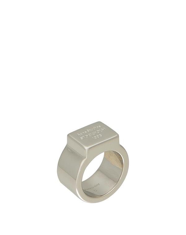 アクネ ストゥディオズ メンズ 付属物 指環 ACNE STUDIOSilver しろがね色