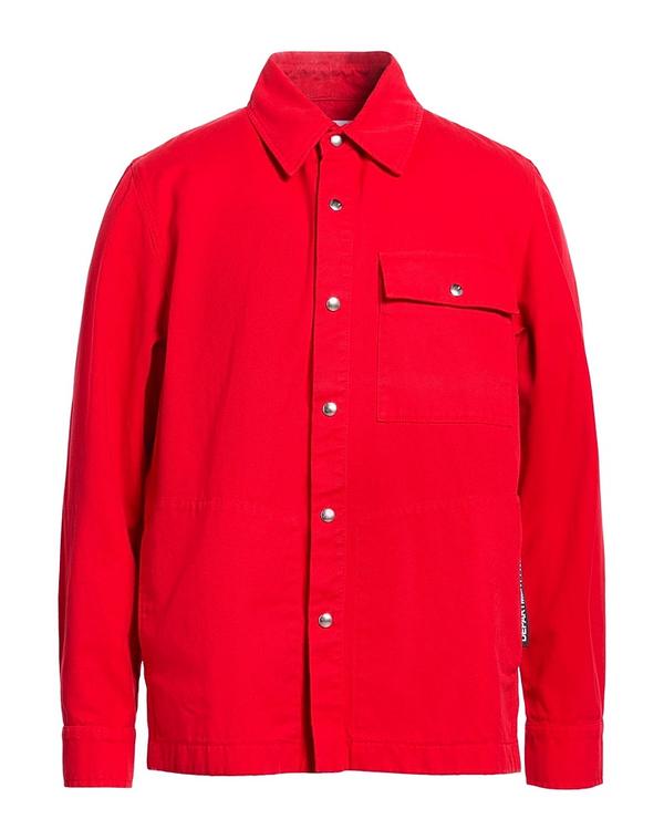 デパートメントファイブ メンズ トップス プルオーバー DEPARTMENT 5 Red 赤いこと