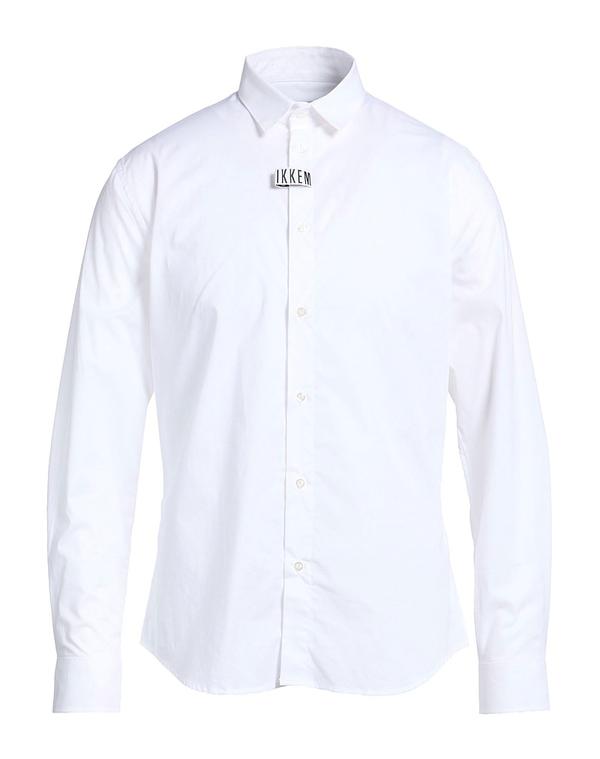 ビッケンバーグス メンズ トップス シャツ BIKKEMBERGS White ホワイト｜ReVida 店