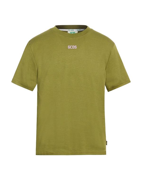 ジーシーディーエス メンズ トップス Tシャツ GCDS Military Green グリーン｜ReVida 店