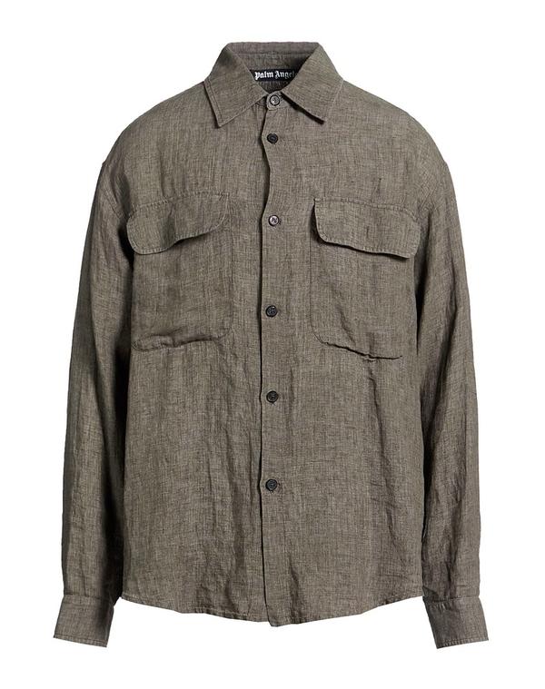 パーム・エンジェルス メンズ トップス プルオーバー PALM ANGELS Military Green 緑であること