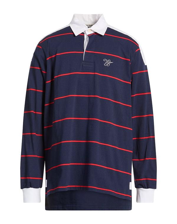 ウェールズ ボナー メンズ トップス スポーツシャツ WALES BONNER Navy 米国海軍