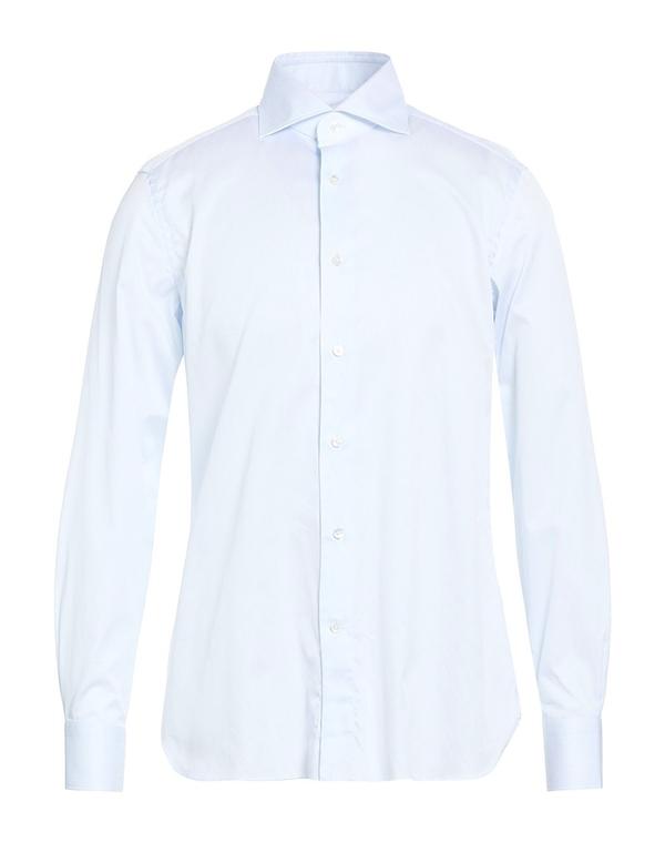 ゼニア メンズ トップス シャツ ZEGNA Sky Blue ブルー|ReVida 店
