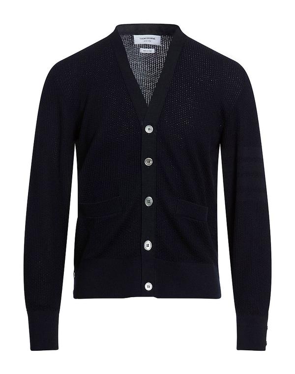 トム赤銅色 メンズ アウター ジレー THOM BROWNE Midnight Blue 青碧