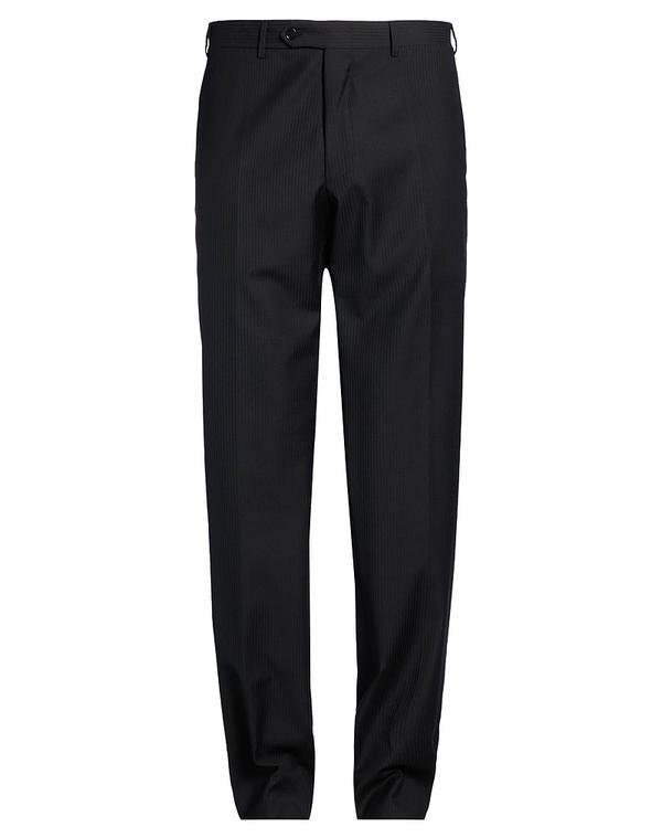 カナーリ メンズ ボトムス カジュアルパンツ クラシックパンツ CANALI Black ブラック｜ReVida 店
