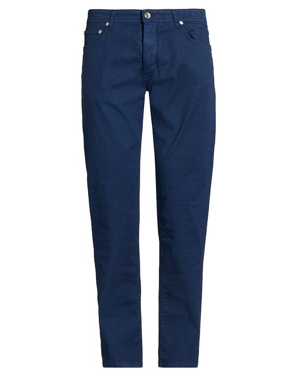 バルバナポリ メンズ ボトムス 心地好いズボン下 BARBA Napoli Blue 青み