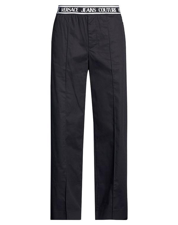 ヴェルサーチ メンズ ボトムス 心地好いズボン下 VERSACE JEANS COUTURE Black 黒いこと