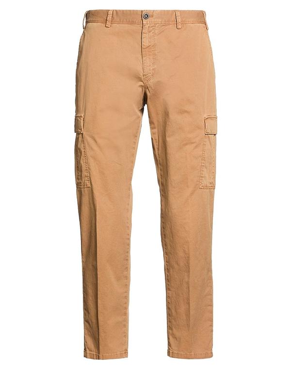 PT トリノ メンズ ボトムス 心地好いズボン下 カーゴパンツ PTorino Camel 駱駝