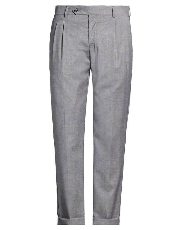 バルバナポリ メンズ ボトムス カジュアルパンツ クラシックパンツ BARBA Napoli Gray グレー|ReVida 店