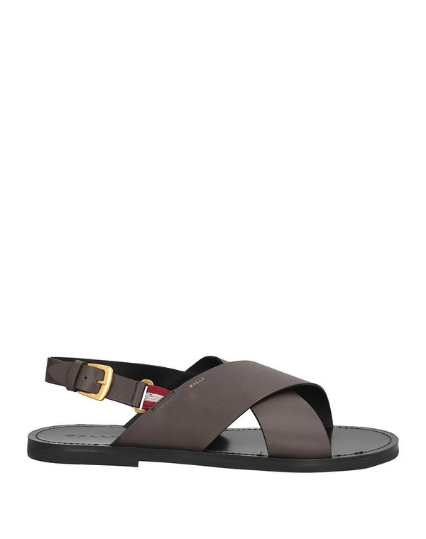 バリー メンズ シューズ サンダル BALLY Dark Brown 赤銅色
