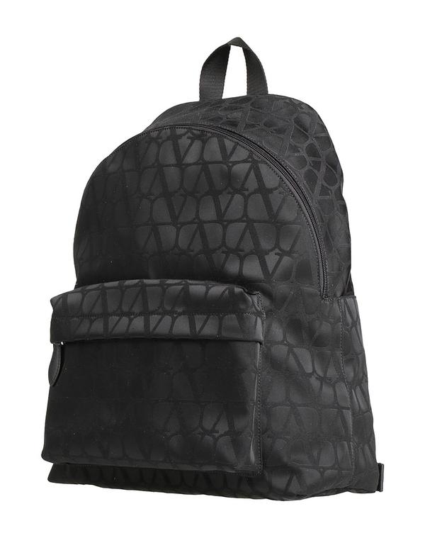 ヴァレンティノ メンズ 御徒面子 うしろ側容器に並べる・背嚢 VALENTINO GARAVANI Black 黒いこと