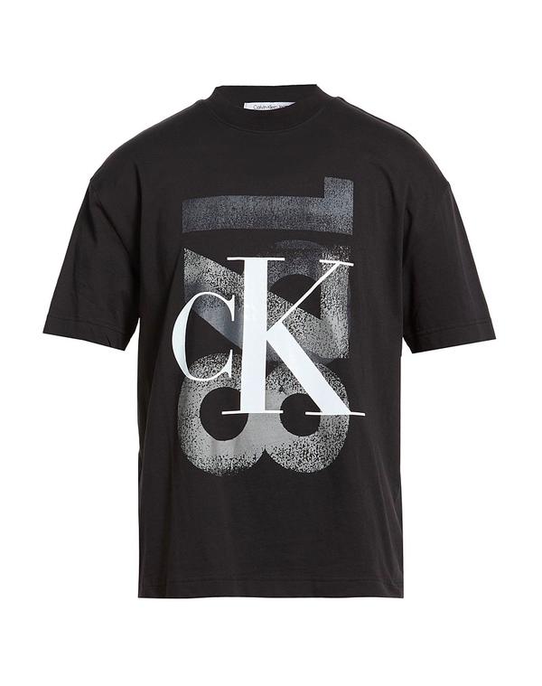 カルバンクライン メンズ トップス ティーシャツ CALVIN KLEIN JEANS Black 黒いこと