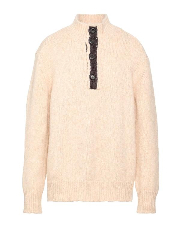 フェラガモ メンズ トップス プルオーバー ティーシャツ FERRAGAMO Beige ベージュ