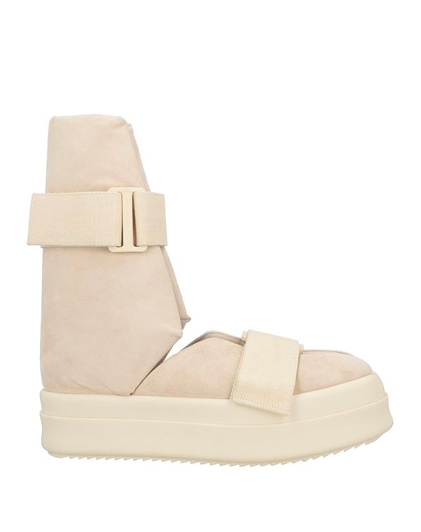 リックオウエンス メンズ シューズ ブーツ・レインブーツ 遊撃手ブーツ RICK OWENS Ivory 象牙色