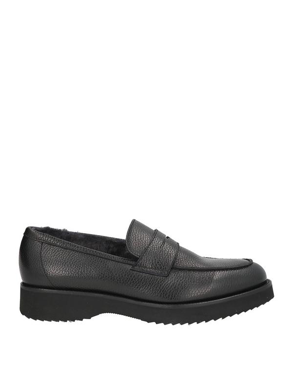ドンカルズ メンズ シューズ スリッポン・ローファー モカシン DOUCAL\u0027S Black 黒いこと