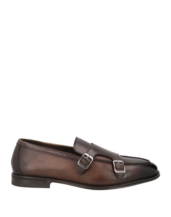 ドンカルズ メンズ シューズ スリッポン・ローファー モカシン DOUCAL\u0027S Dark Brown 赤銅色