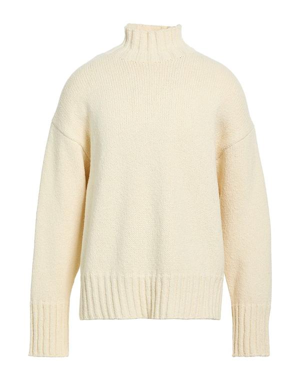 ジル・サンダー メンズ アウター ニット・セータートルネック JIL SANDER Off White 象牙色