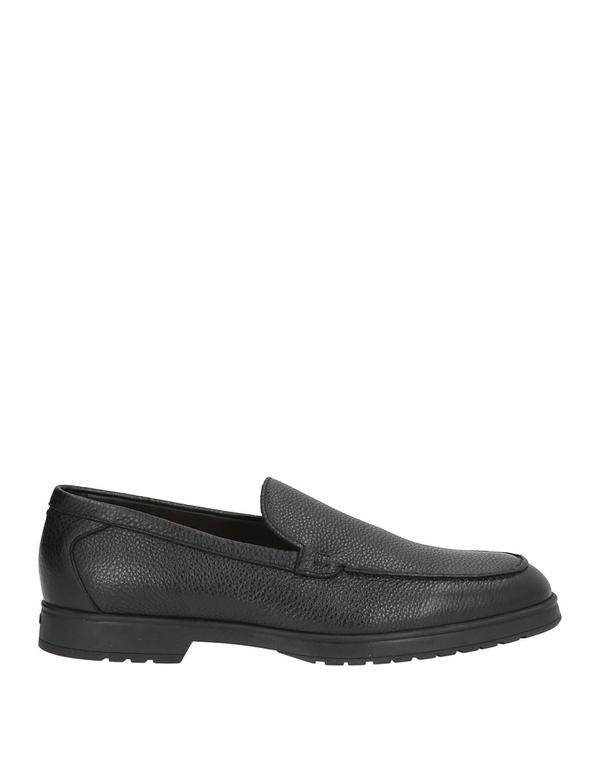 ドンカルズ メンズ シューズ スリッポン・ローファー モカシン DOUCAL\u0027S Black 黒いこと