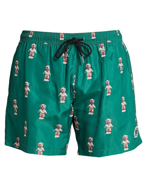 フィリップ飾り気の無い メンズ 水泳着 二分の一ズボン下・さる股引き PHILIPPLEIN ( ) Green 緑であること