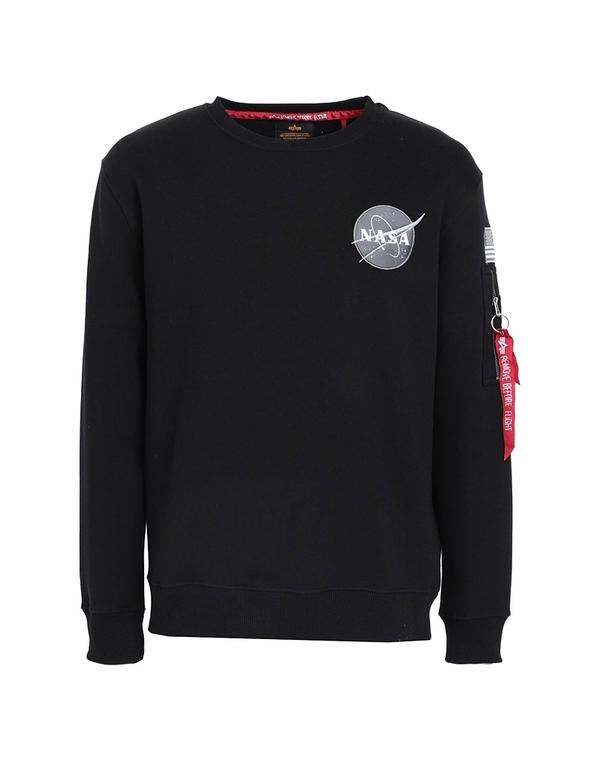 アルファインダストリーズ メンズ アウター パーカー・スウェット ALPHA INDUSTRIES Black 黒いこと メンズファッション-トップス-パーカー
