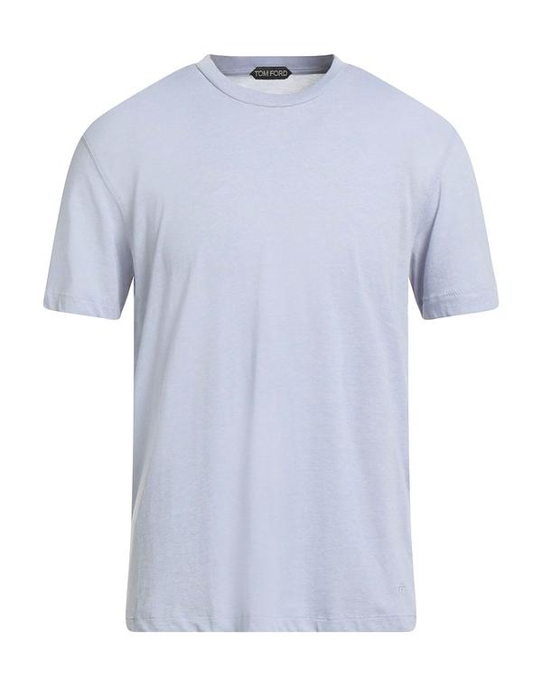 トム・フォード メンズ トップス Tシャツ TOM FORD T Sky Blue ブルー｜ReVida 店